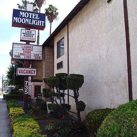 Motel Moonlight Anaheim Bagian luar foto