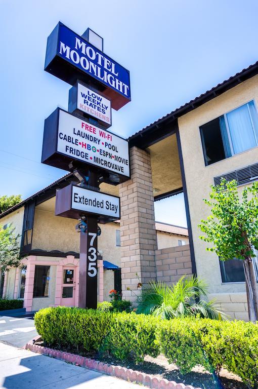 Motel Moonlight Anaheim Bagian luar foto
